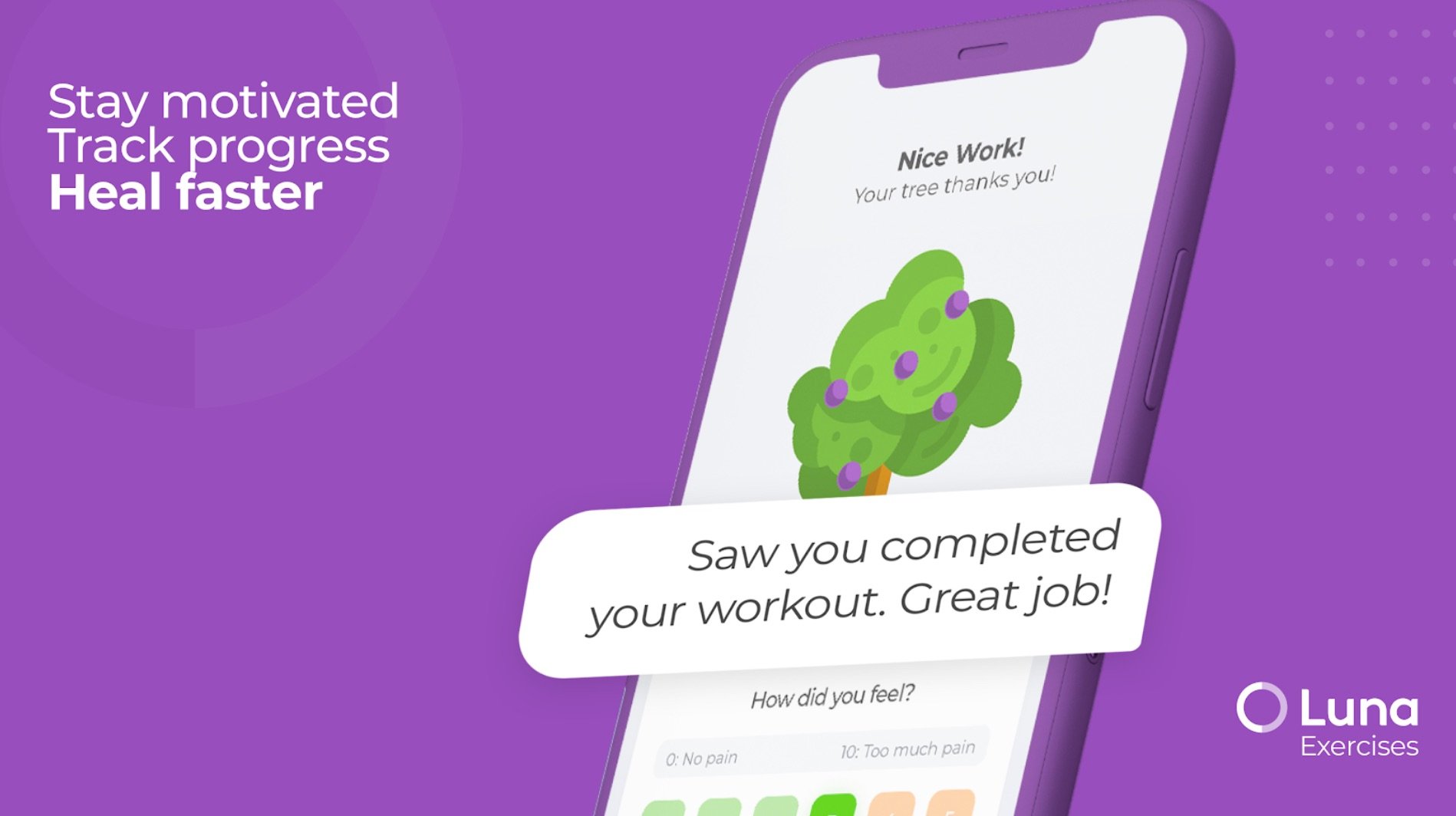 Product Announcement Heal Faster with Luna Exercises